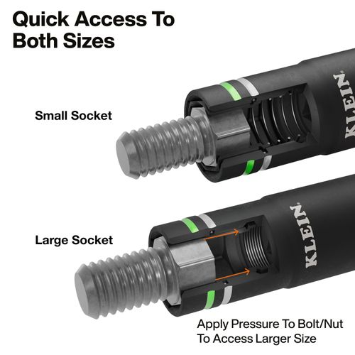 Main product image of KNECT Quad-4 Socket, Metric Socket Set, 2 Piece, 6513MQS