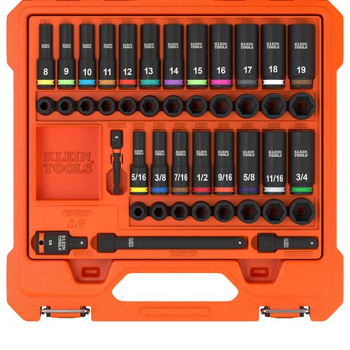 Main product image of KNECT 3/8" Deep/Shallow Socket Set, 44 Piece Set, 65148HD