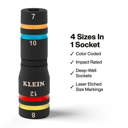 Main product image of Quad-4 Socket Set, Metric, 3-1/2", 2 Piece, 651MQS
