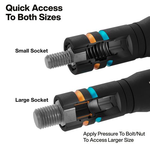 Main product image of Quad-8 Flip Socket Set, Metric, 3 Piece, 652MQS