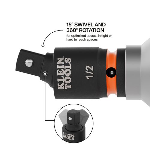 Main product image of Swivel Impact Wrench Set, 2-Piece, 65842SW