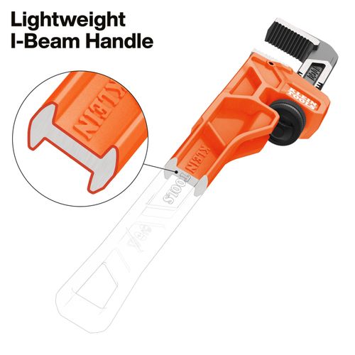 Main product image of 10" Adjustable Cast Iron Pipe Wrench, 68210