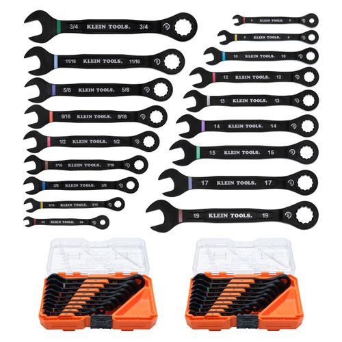 Main product image of Ratchet Combo Wrench Set, 18 Piece, 69418CG