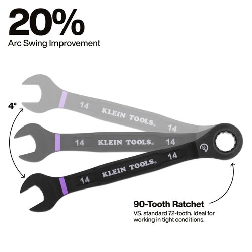 Main product image of Ratchet Combo Wrench Set, 18 Piece, 69418CG