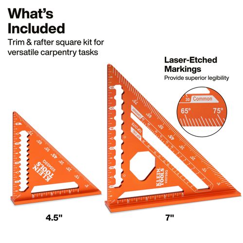 Main product image of 2-Piece Trim & Rafter Square Kit, 93547SQVP