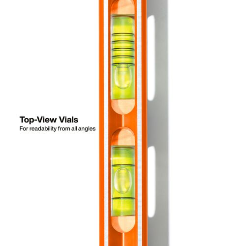 Main product image of 8" Pitch Vial Torpedo Level, 4 Vial, 935RBP