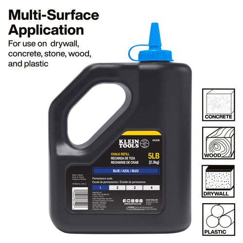 Main product image of 5 lb. Chalk Refill (Blue), CHLK5B