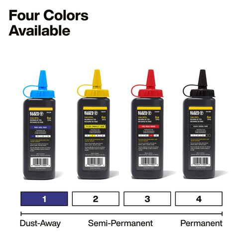 Main product image of 8 oz. Chalk Refill (Blue), CHLK8B