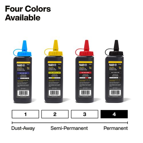 Main product image of 8 oz. Chalk Refill (Black), CHLK8BK