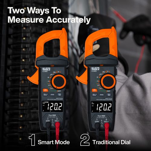 Main product image of 400A AC/DC Auto-Ranging Smart Digital Clamp Meter, CL460S