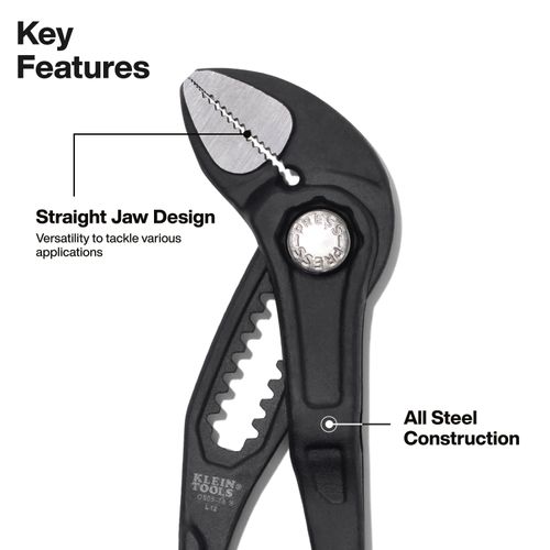 Main product image of 2-Piece Straight Jaw Quick-Adjust Pump Pliers Set, D5052BSKIT
