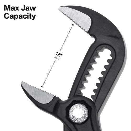 Main product image of 7" Straight Jaw Quick-Adjust Pump Pliers, D5057BS
