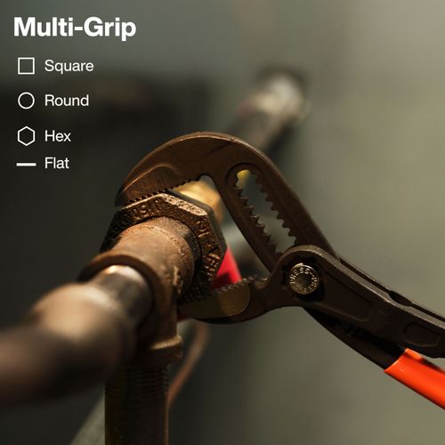 Main product image of 7" Straight Jaw Quick-Adjust Pump Pliers, D5057BS