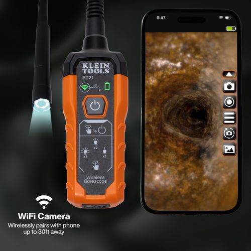 Main product image of WiFi Inspection Borescope, ET21