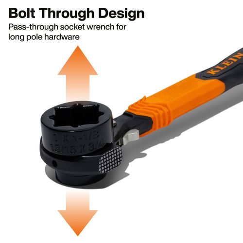 Main product image of 5" -1 Insulated Lineman Wrench, KT171HFINS