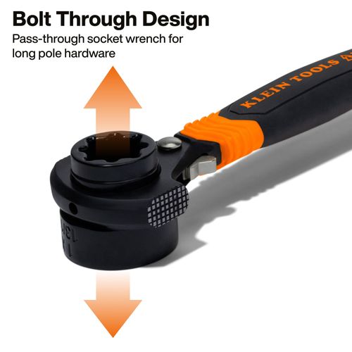 Main product image of 7" -1 Insulated Lineman Wrench, KT175HFINS