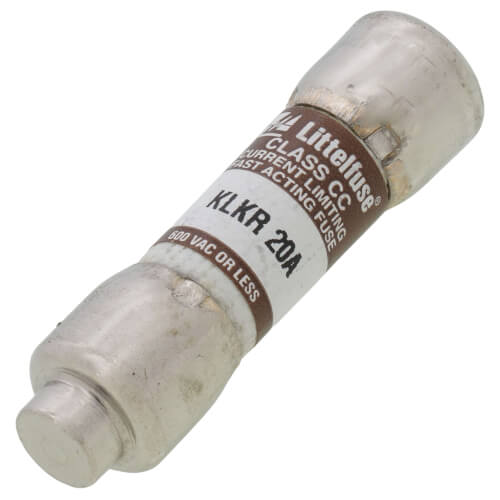 KLKR020 Littelfuse KLKR020 20 Amp FastActing, Class CC Fuse (600V)