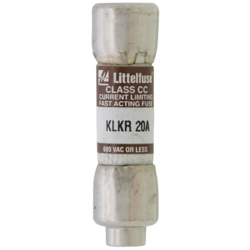 KLKR020 - Littelfuse KLKR020 - 20 Amp Fast-Acting, Class CC Fuse (600V)