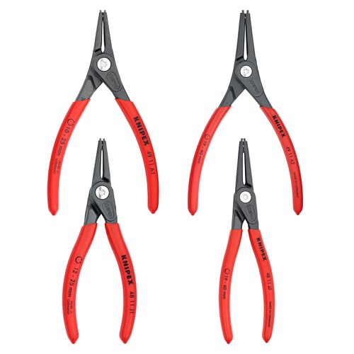 Main product image of 4 Piece Precision Circlip Pliers Set w/ Tool Roll