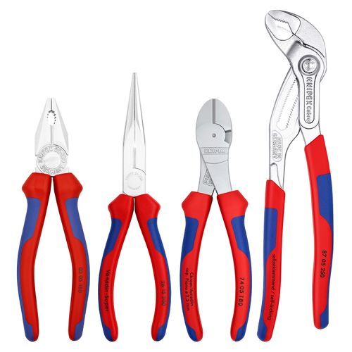 Main product image of 4 Piece Chrome Pliers Set