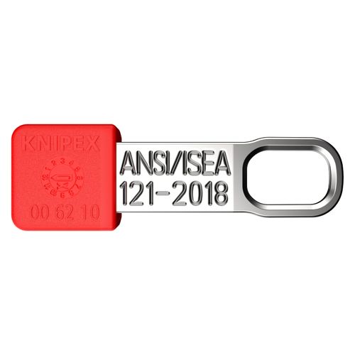 Main product image of 10 Piece KNIPEXTEND TetheredTool Clips, Red