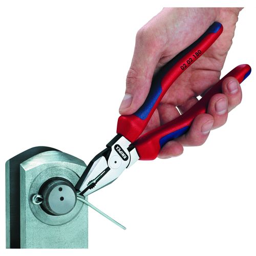 Main product image of 7-1/4" High Leverage Combination Pliers w/ Comfort Grip