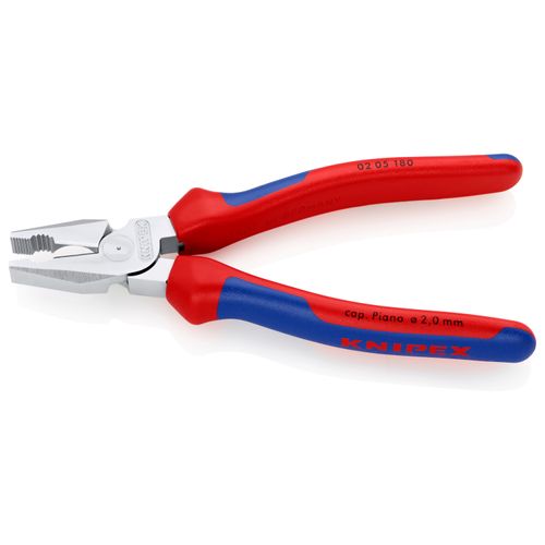Main product image of 7-1/4" High Leverage Combination Pliers w/ Comfort Grip, Chrome