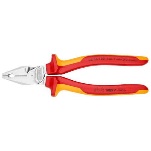 Main product image of 7-1/4" Insulated High Leverage Combination Pliers