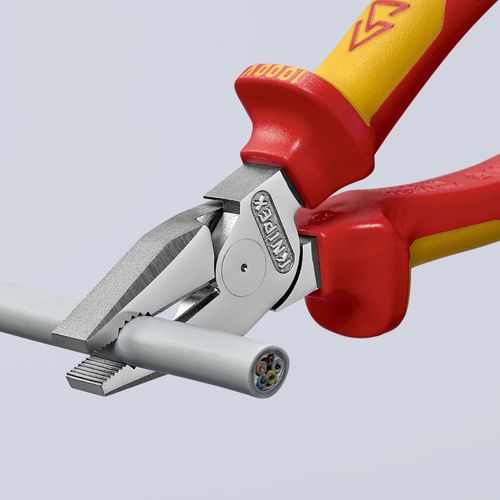 Main product image of 7-1/4" Insulated High Leverage Combination Pliers