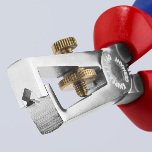 Main product image of 6-1/4" Chrome End-Type Wire Stripper w/ Multi-Component Grips