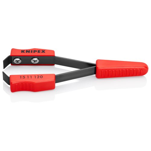 Main product image of 4-3/4" Steel Stripping Tweezers w/ Magnetic Tips, Plastic Handles