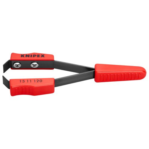 Main product image of 4-3/4" Steel Stripping Tweezers w/ Magnetic Tips, Plastic Handles