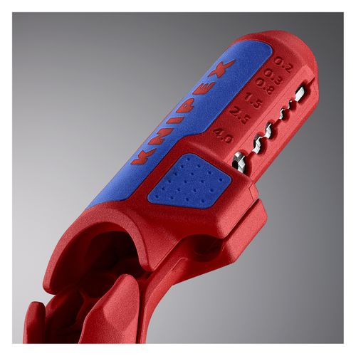 Main product image of 5-1/4" KNIPEX ErgoStrip Universal Dismantling Tool, Left-Handed