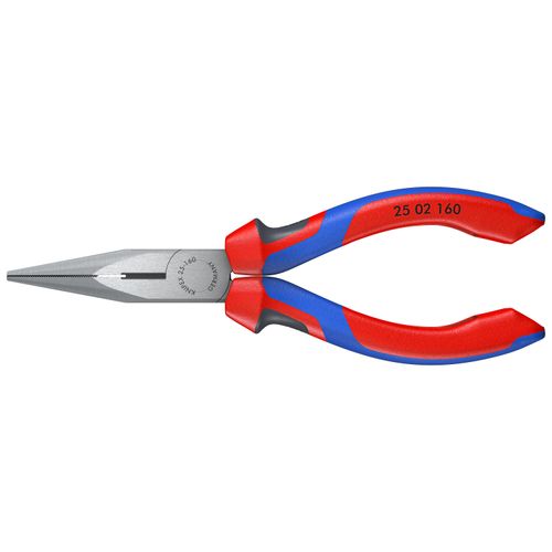 Main product image of 6-1/4" Snipe Nose Side Cutting Pliers w/ Comfort Grip