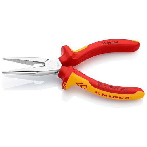 Main product image of 6-1/4" Snipe Nose Insulated Side Cutting Pliers