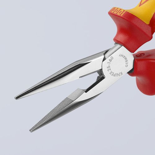 Main product image of 6-1/4" Snipe Nose Insulated Side Cutting Pliers