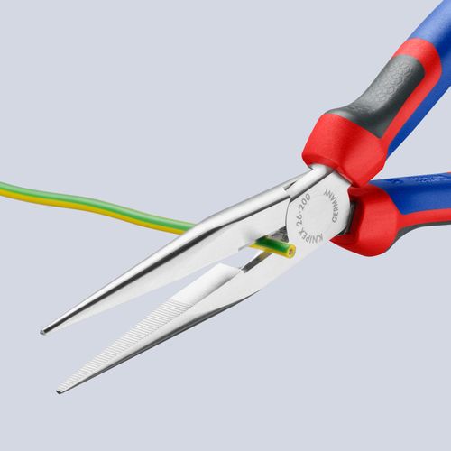 Main product image of 8" Snipe Nose Side Cutting Pliers w/ Comfort Grip