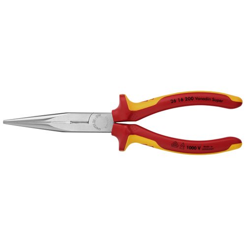 Main product image of 8" Snipe Nose Insulated Side Cutting Pliers