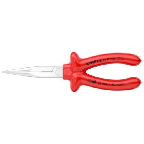 Main product image of 8" Snipe Nose Side Cutting Pliers, 1000V Insulation
