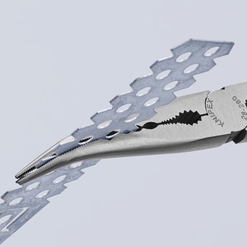 Main product image of 11" Long Reach Needle Nose Pliers, 45-Degree Angle