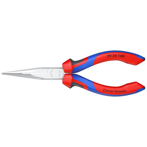 Main product image of 6-1/4" Slim Long Nose Telephone Pliers w/ Comfort Grip