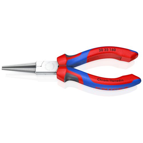 Main product image of 6-1/4" Long Nose Pliers w/ Comfort Grip, Round Tips