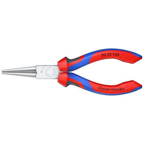 Main product image of 6-1/4" Long Nose Pliers w/ Comfort Grip, Round Tips