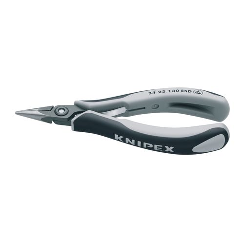 Main product image of 5-1/4" Electronics Pliers w/ Half-Round Tips and ESD Handles