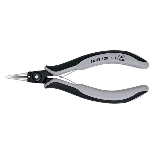 Main product image of 5-1/4" Electronics Pliers w/ Round Tips and ESD Handles