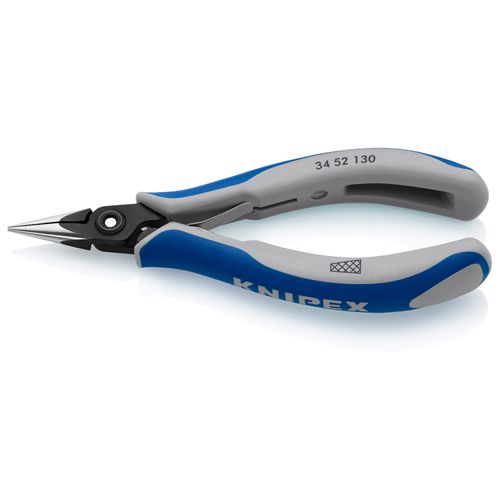 Main product image of 5-1/4" Electronics Pliers w/ Half-Round Tips, Cross-Hatched