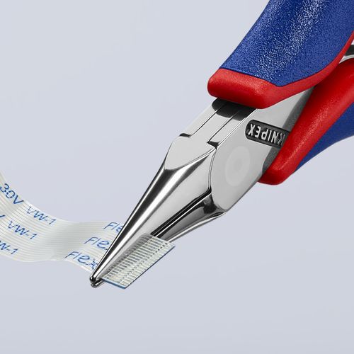 Main product image of 4-1/2" Electronics Pliers w/ Flat Tips and Multi-Component Grips