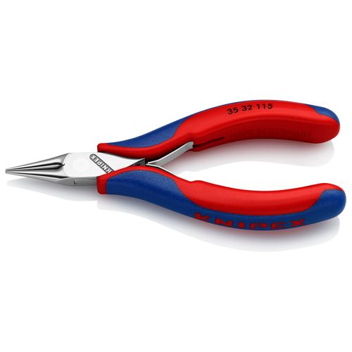 Main product image of 4-1/2" Electronics Pliers w/ Round Tips and Multi-Component Grips