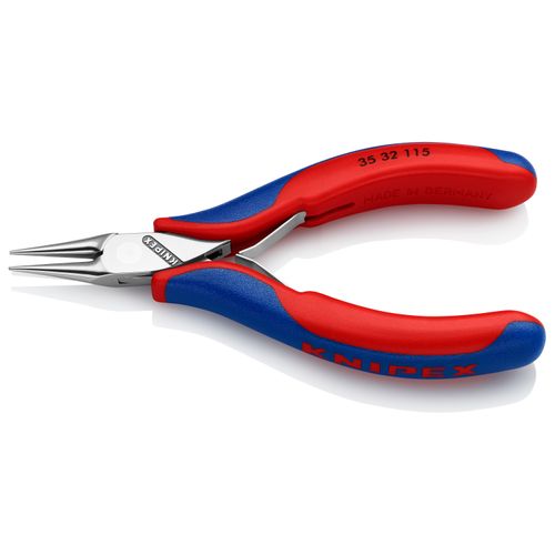 Main product image of 4-1/2" Electronics Pliers w/ Round Tips and Multi-Component Grips