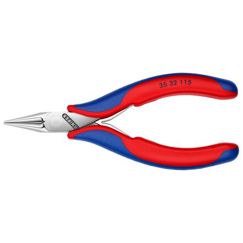 Main product image of 4-1/2" Electronics Pliers w/ Round Tips and Multi-Component Grips